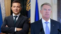 Klaus Iohannis, discuţie de ULTIMA ORĂ cu Volodimir Zelenski! Ucraineanul l-a dat de gol