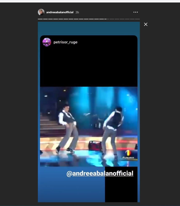 Petrișor Ruge, urare superbă pentru Andreea Bălan de ziua onomastică! Dansatorul a publicat imagini de colecție cu ei doi împreună