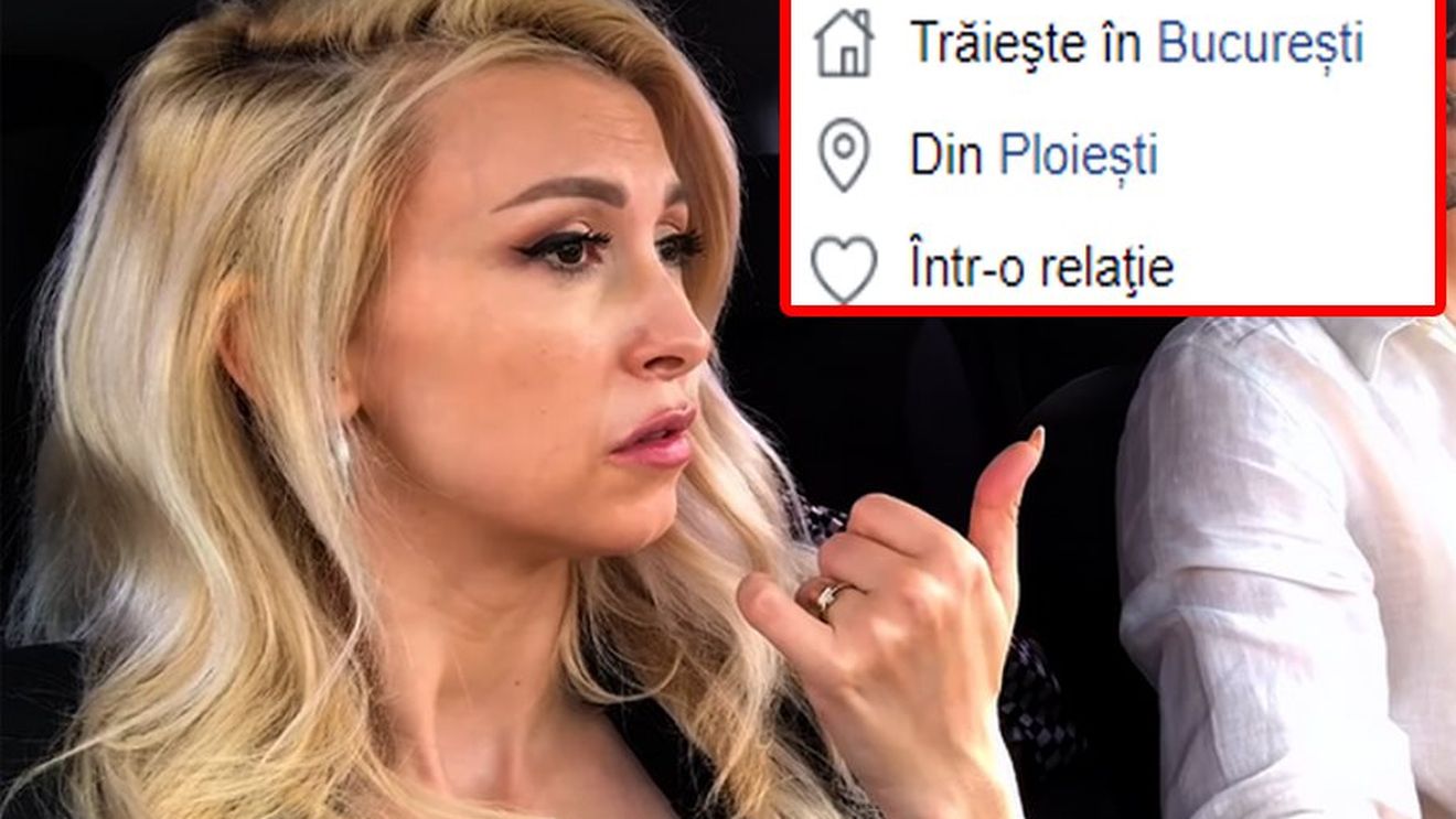 Ups! Andreea Bălan s-a pus "într-o relație" pe Facebook. Oare George Burcea ce zice?