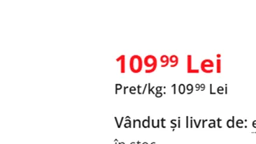 Alimentul care și-a dublat prețul în 2025, în România. 1 kg a ajuns sa coste 110 lei