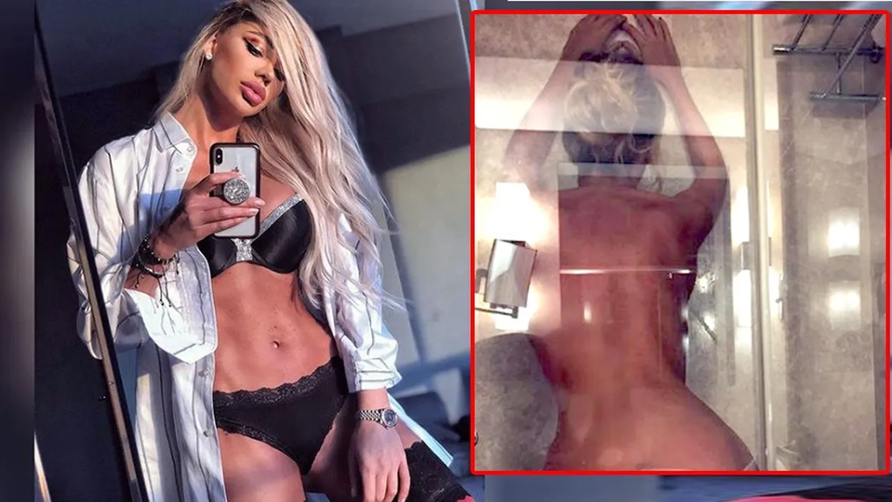Bianca Drăgușanu, surprinsă dezbrăcată COMPLET de un fotograf amator. Imaginile anului 2019 în showbiz