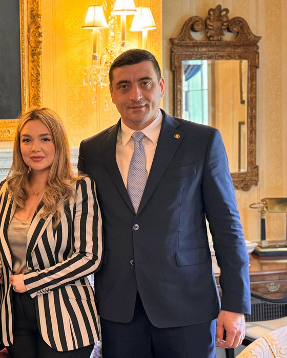 Ilinca și George Simion/ Sursa foto: Instagram