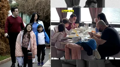 EXCLUSIV FOTO + VIDEO | Fostul ministru al Transporturilor, întîlnire ”de taină” cu ex-soția și copilul la un restaurant din nordul Capitalei
