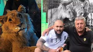 Leul din clipul lui Dani Mocanu a ajuns în Olanda! Animalul a fost salvat de două ONG-uri