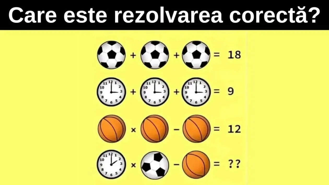 Test IQ | Numai geniile adevărate ale României rezolvă acest exercițiul în doar 9 secunde!
