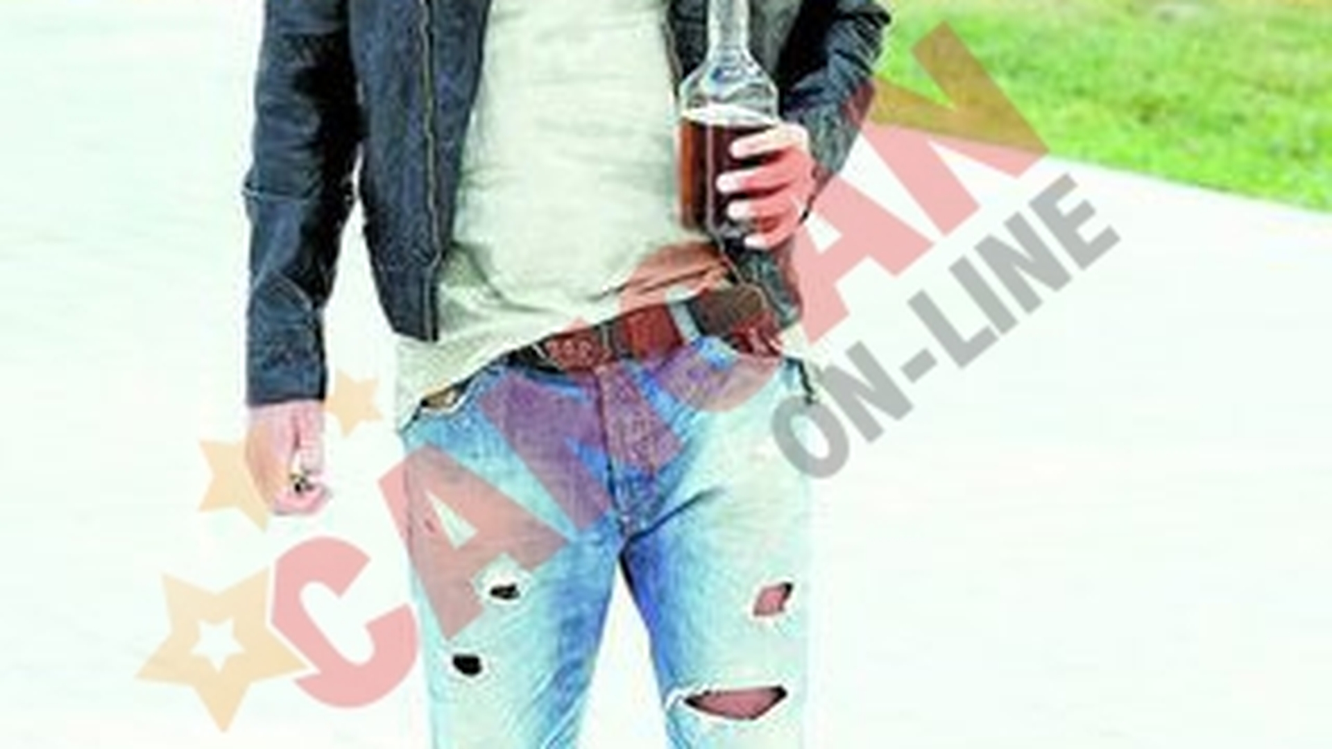 A cazut in patima alcoolului