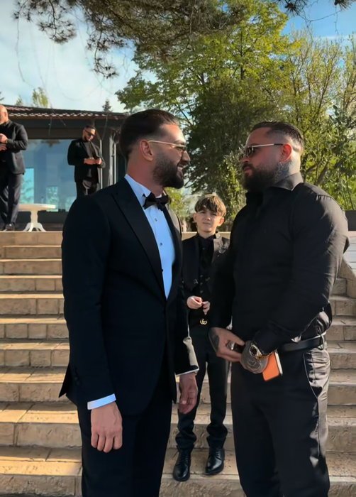 Meko și Dorian Popa/ sursă foto: Instagram