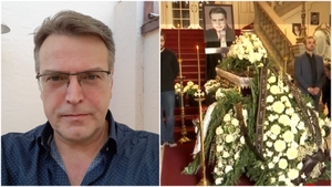 Cel mai greu moment pentru mama lui Ioan Isaiu. Sfâșiată de durere, la priveghiul actorului