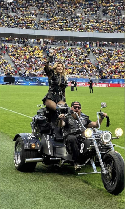 Loredana Groza pe Arena Națională/foto: Instagram