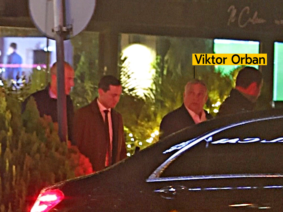 Viktor Orban, premierul Ungariei, cină la București (SURSA FOTO: CANCAN.RO)