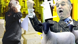 Cum a sărbătorit Gigi Becali noul statut de bunic. Zeci de miei și brânză pe săturate pentru angajați + Tortul pentru party-ul din Pipera a fost adus de...