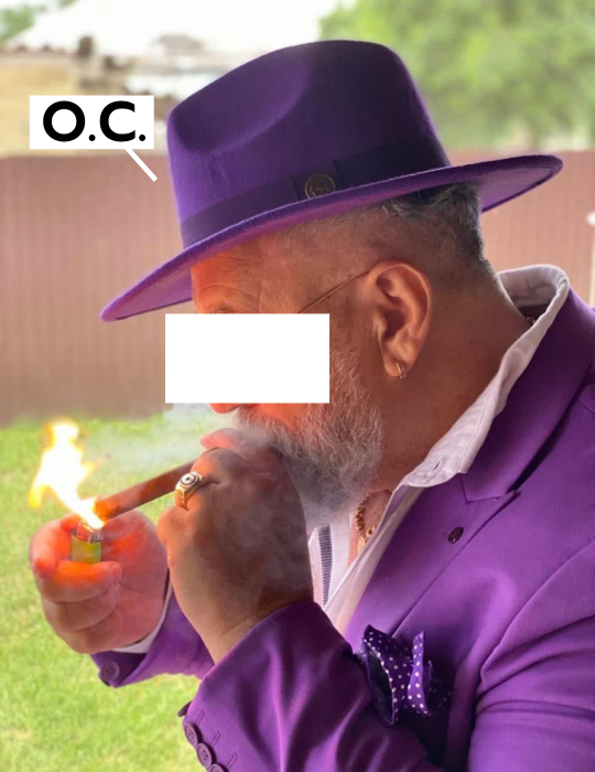 O.C., zis Sărsăilă, capul familiei (Foto: Instagram)
