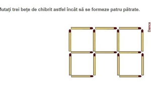 Crezi că eşti inteligent? Testul cu beţe de chibrit, care îţi pune IQ-ul la încercare
