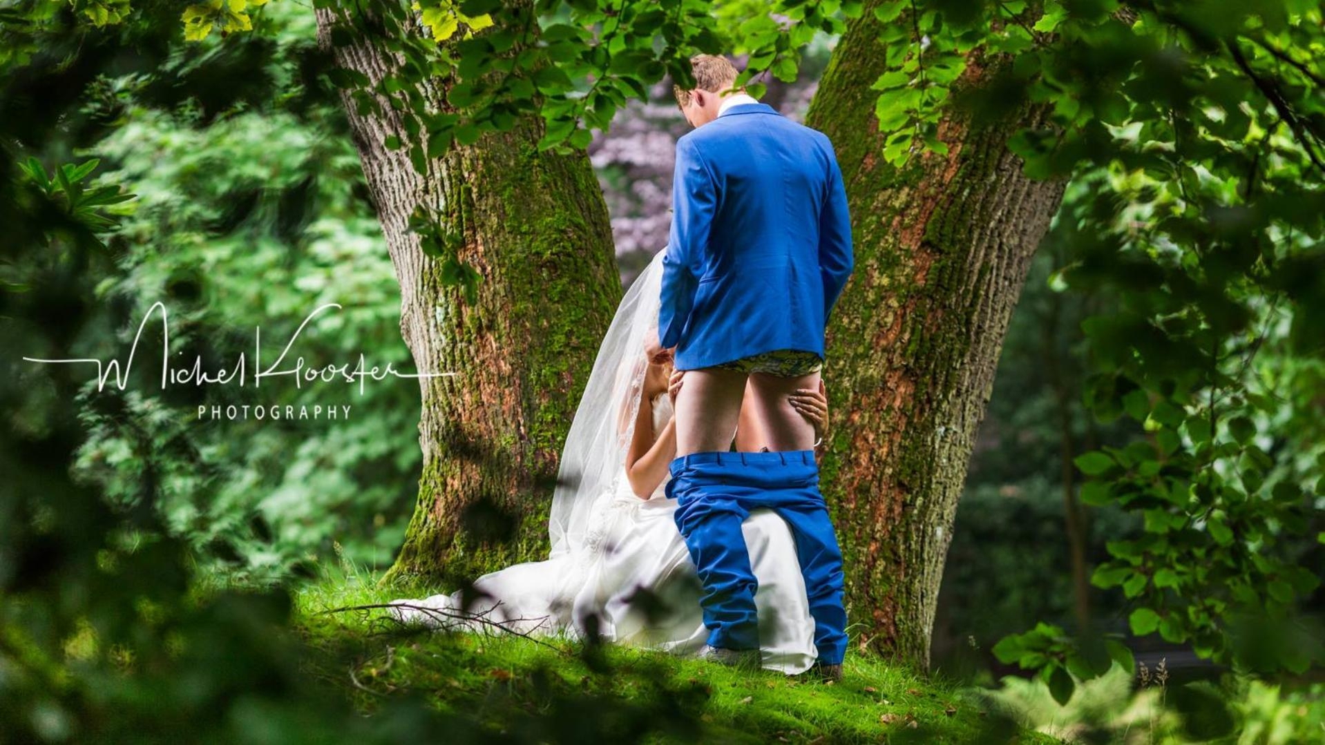 Fotografie de nuntă indecentă, făcută la cererea soacrei! Imaginea a devenit virală
