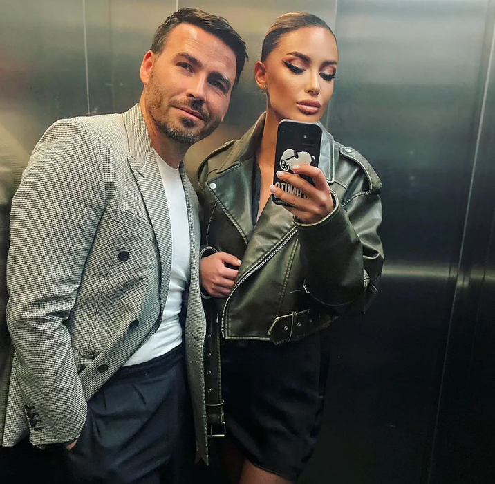 Adrian Cristea și noua lui iubită/ Foto: Instagram