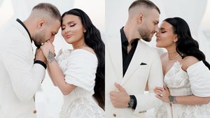 Oana Radu și Șerban Balaban s-au căsătorit! Primele imagini cu artista în rochie de mireasă