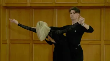 Rareș Cojoc a recunoscut ce relație are cu partenera de dans, Andreea Matei: ”Ne potrivim foarte bine”