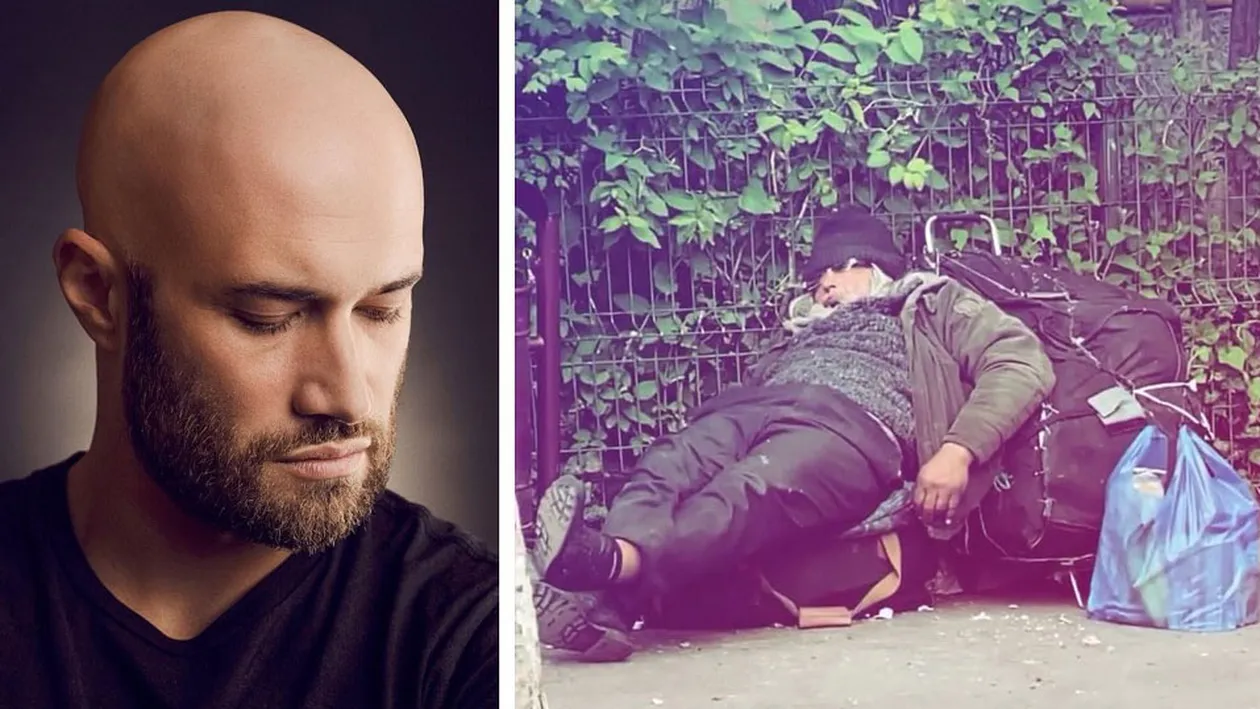 Mihai Bendeac, în lacrimi după ce i-a dat de pomană unui bărbat fără adăpost! A avut un șoc când a aflat identitatea acestuia