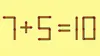 Test de inteligență | Mutați un singur chibrit pentru a corecta 7 + 5 = 10