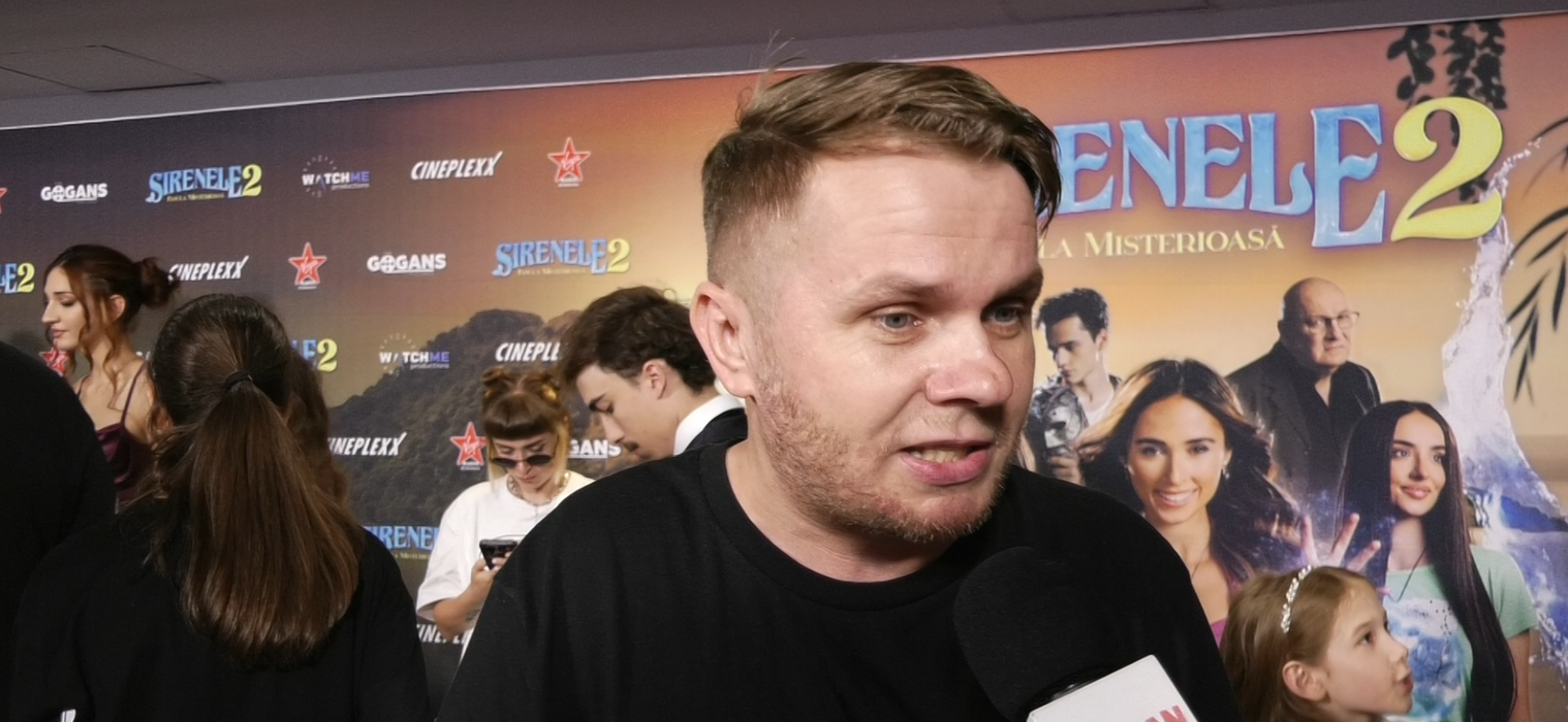 Codin Maticiuc, producător alături de Andra și Răzvan Gogan, în filmul  ”Sirenele 2”.