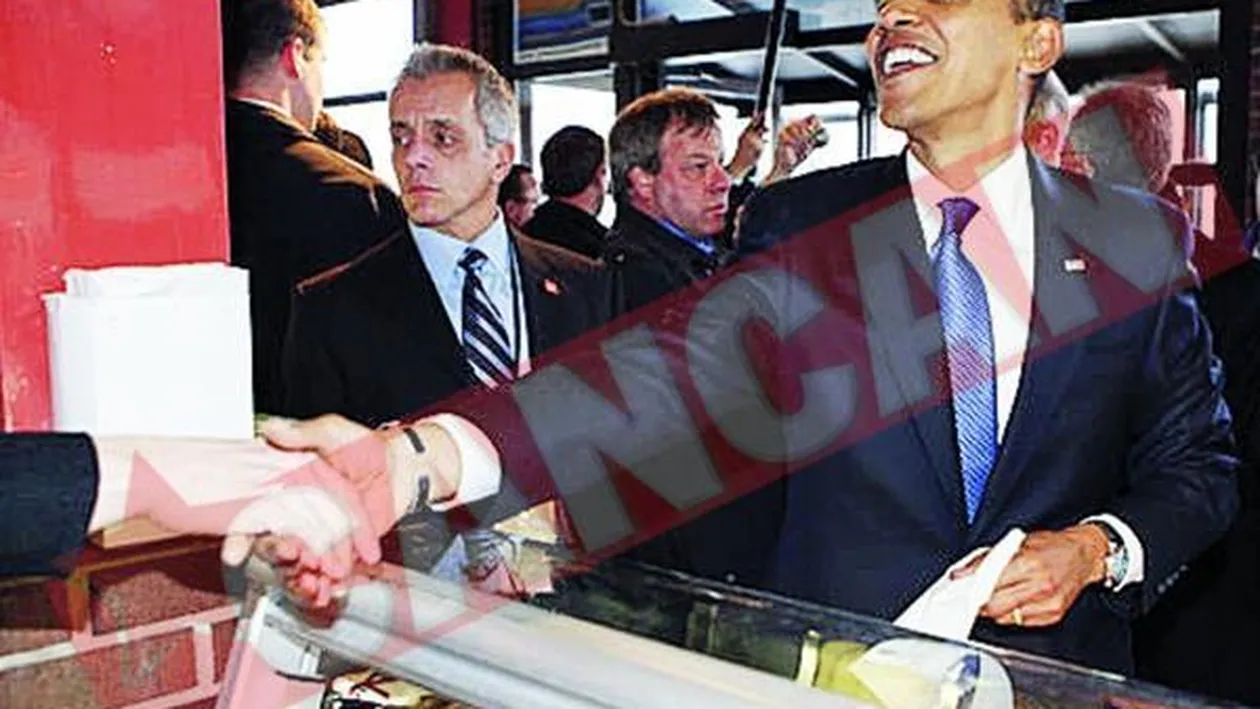 Prajituri gratis pentru fiicele lui Obama