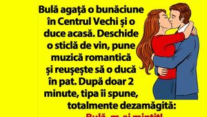 BANC | Bulă agață o bunăciune în Centrul Vechi și o duce acasă
