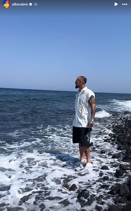 Denis Alibec se află în vacanță, alături de noua iubită / sursă: Instagram
