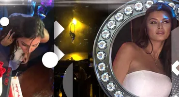 Ramona Gabor și-a făcut ziua în Dubai, cu șampanii scumpe, confetti, clovni și un tort uriaș în formă de…