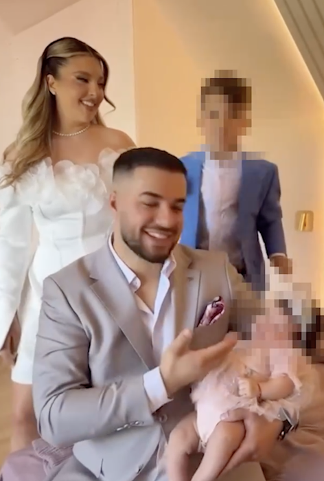 Culiță Sterp și Daniela Iliescu și-au botezat fetița! Primele imagini de la evenimentul grandios