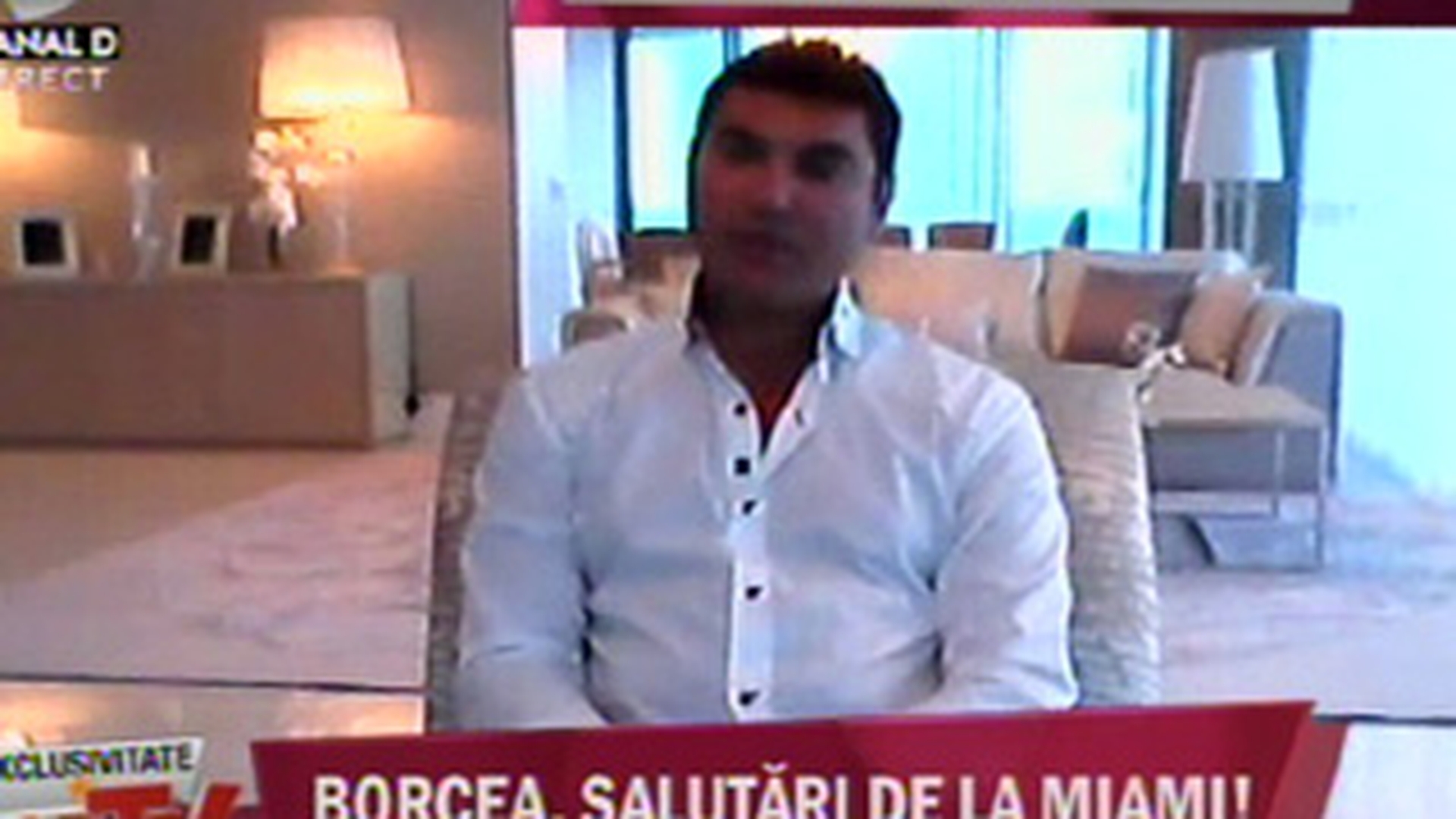 VIDEO Cum a sarbatorit Borcea la Miami 1 Decembrie! Bronzat, cu melodiile lui Adi Minune si mancare traditionala