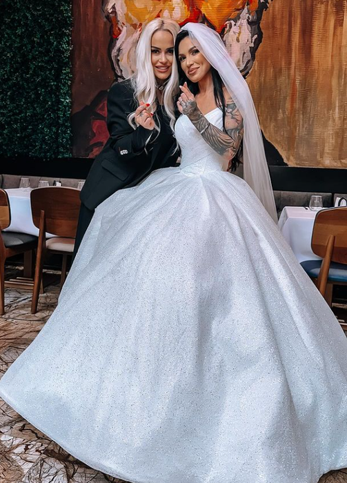 Roxana Vancea, la nunta ei / Foto: Instagram