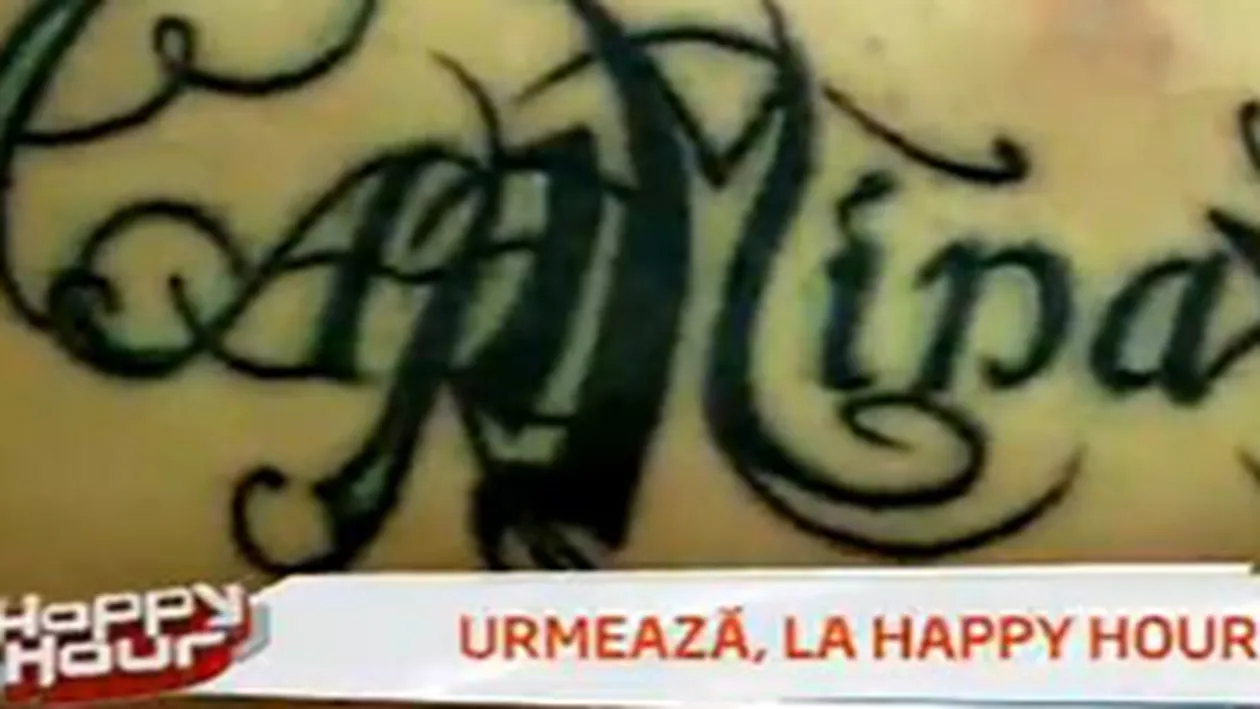 FOTO Liviu Varciu si-a schimbat tatuajul dedicat Adelinei si a scris numele fetitei lui Sper sa ma ierte ca am fost un dobitoc!