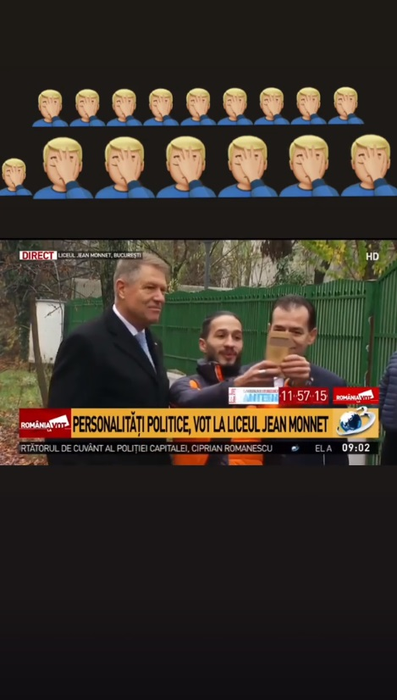 Detaliul comic observat de un telespectator, în timp ce Klaus Iohannis era în direct la Antena 3. Ce vedetă a apărut în cadru