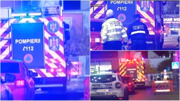 Alertă în sectorul 5! Supermarket evacuat din cauza mirosului puternic de gaze. Pompierii intervin la fața locului