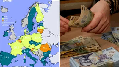 România, țara din UE cu cele mai mari taxe pe salarii. Statul îți ia aproape 50% din salariu, lună de lună. Diferența este uriașă față de greci sau nemți. Ne bat și vecinii unguri sau bulgari