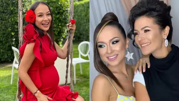 Olguța Berbec a dat-o de gol pe Vlăduța Lupău! Ce nume ar fi ales artista, gravidă în 8 luni, pentru al doilea băiețel