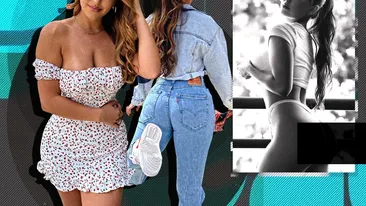 Formele ei te zăpăcesc imediat! Kristina are fundul bombat și știe cum să cucerească orice bărbat!