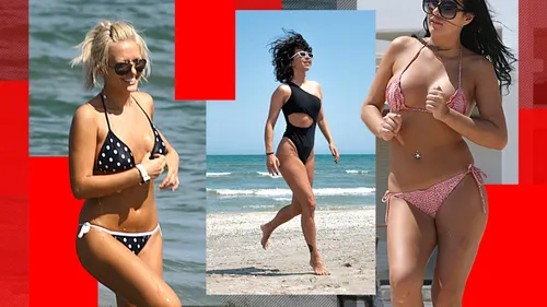 Inna, Cruduța sau Delia nu s-au putut opri nici pe plajă! TOP sexy-vedete surprinse în acțiune