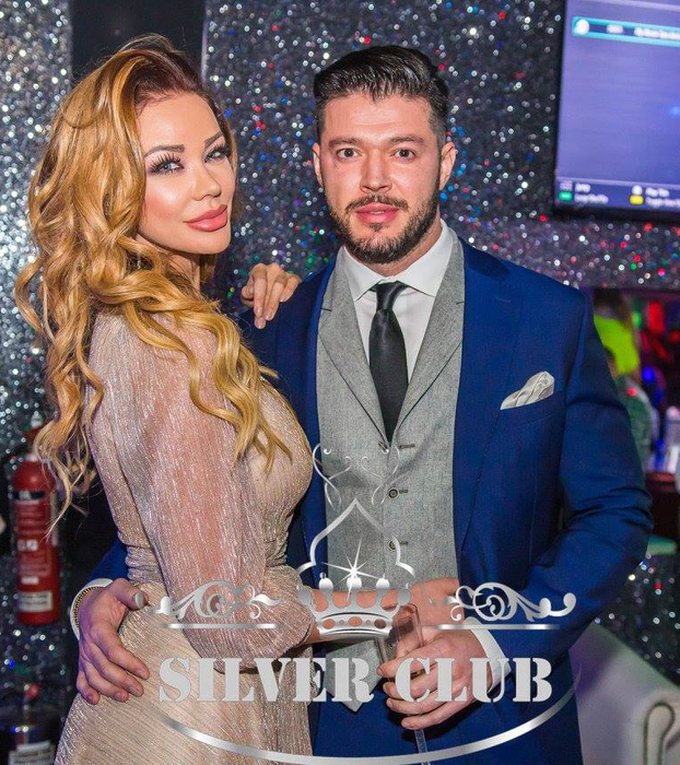 Imagini de senzaţie! BIANCA DRĂGUŞANU şi VICTOR SLAV s-au distrat de Revelion într-un club din Londra