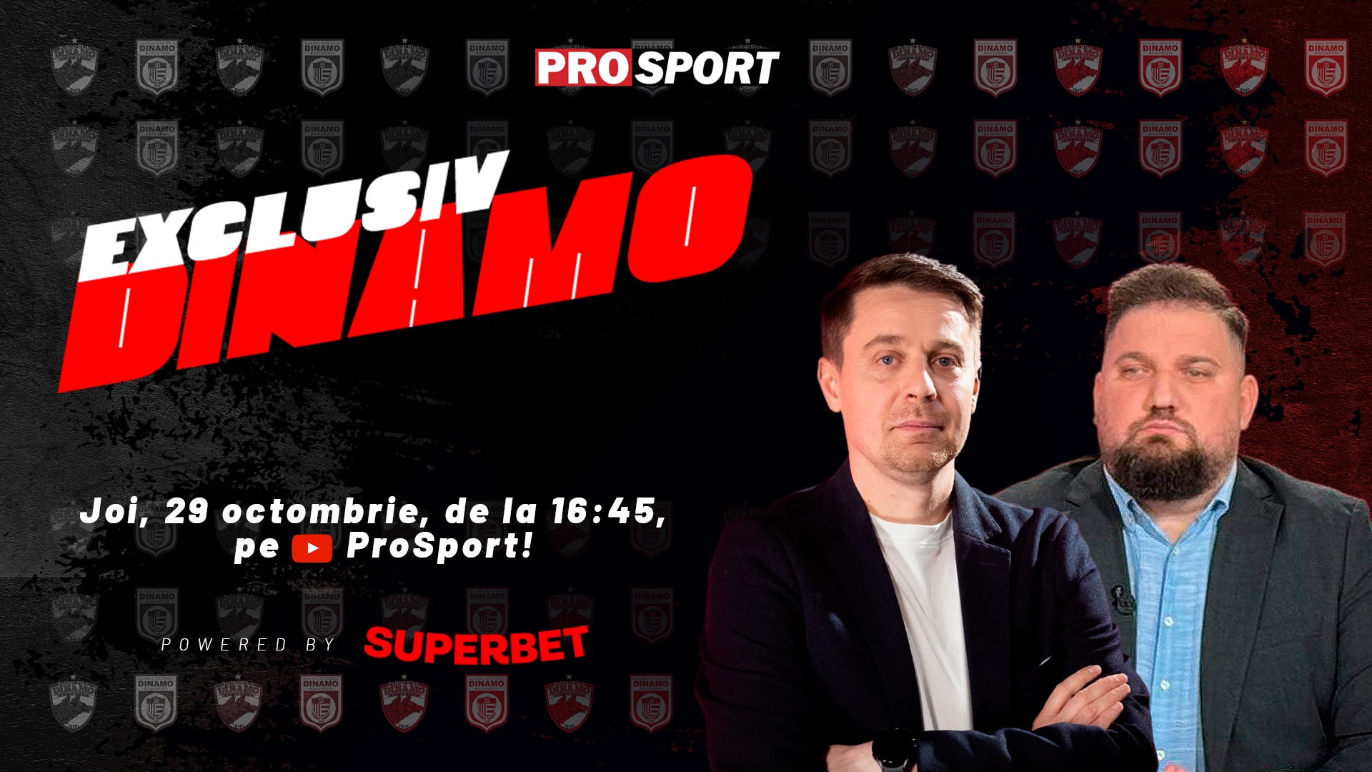 EXCLUSIV DINAMO, azi de la 16:45. Show-ul dedicat dinamoviștilor vine cu cele mai noi informații pentru fanii „câinilor”