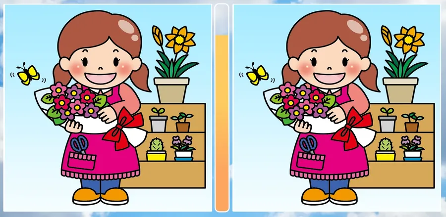 Test IQ | Găsește cele 3 diferențe dintre aceste 2 imagini. Dacă o faci în mai puțin de 10 secunde, ești un geniu