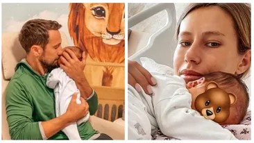 Gabriela Prisăcariu a publicat prima imagine cu chipul băiețelului ei: ”Să nu afle Dani”