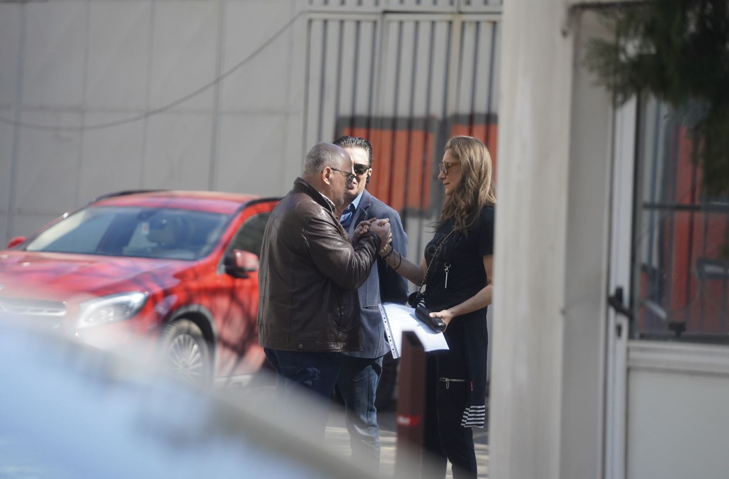 Romanița Iovan și partenerii ei de discuții (Foto: CANCAN.RO)
