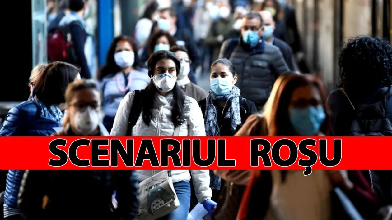 Primul județ care intră în scenariul roșu, în valul 5. Mai multe zone din ţară au depăşit rata de incidență de 2 la mie