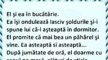 BANCUL ZILEI | El și ea, în bucătărie