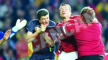 Fandel, lovit de un fan danez