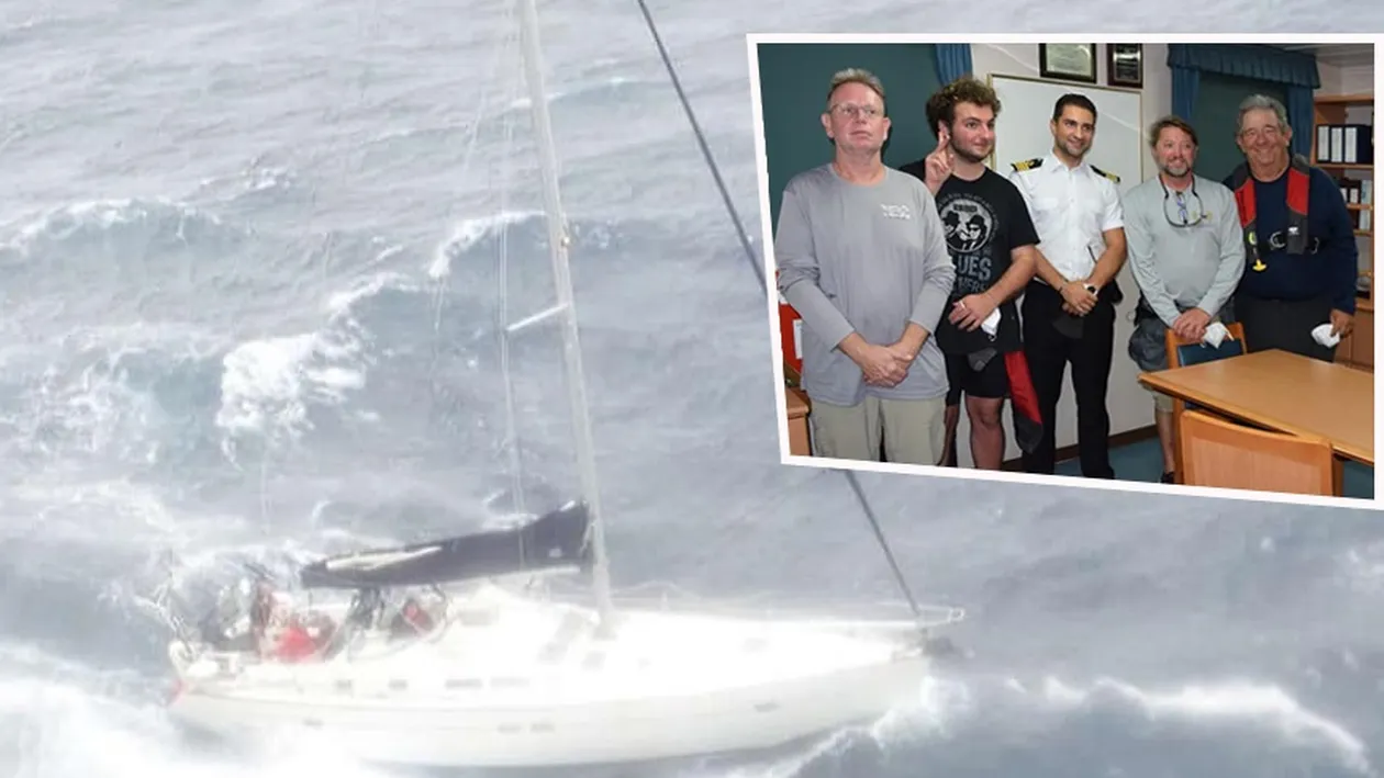 Un comandant de navă român a salvat 4 bărbați în Golful Mexic. Ce mesaj impresionant a primit de la oficialii Gărzii de Coastă a SUA
