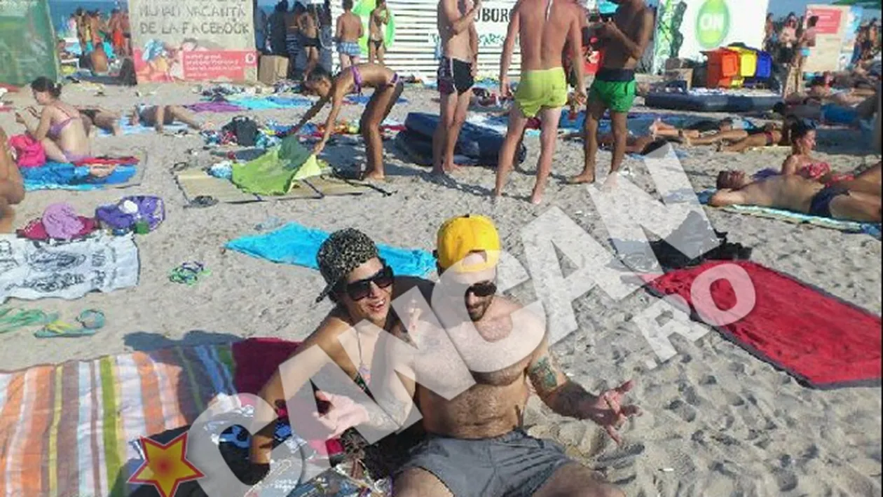 Nu credeai ca o sa-l vezi vreodata asa! Iubita l-a cumintit pe Uzzy! Artistul face yoga pe plaja