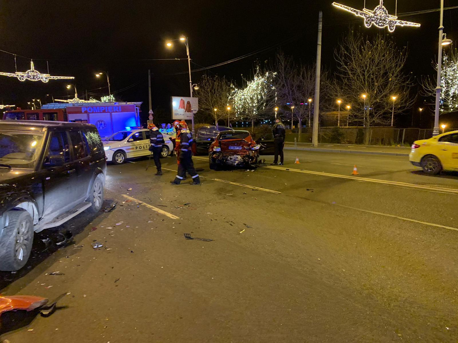 BMW-ul tunat al lui Tudor Beștea a lovit un Range și s-a făcut praf
