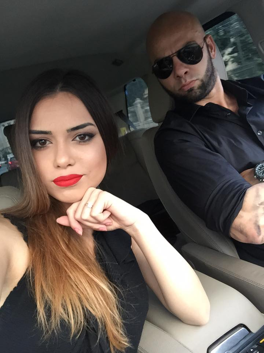 Giani Kiriță, alături de fiica sa, Roxana